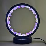 Dekoracyjna lampa z kryształami