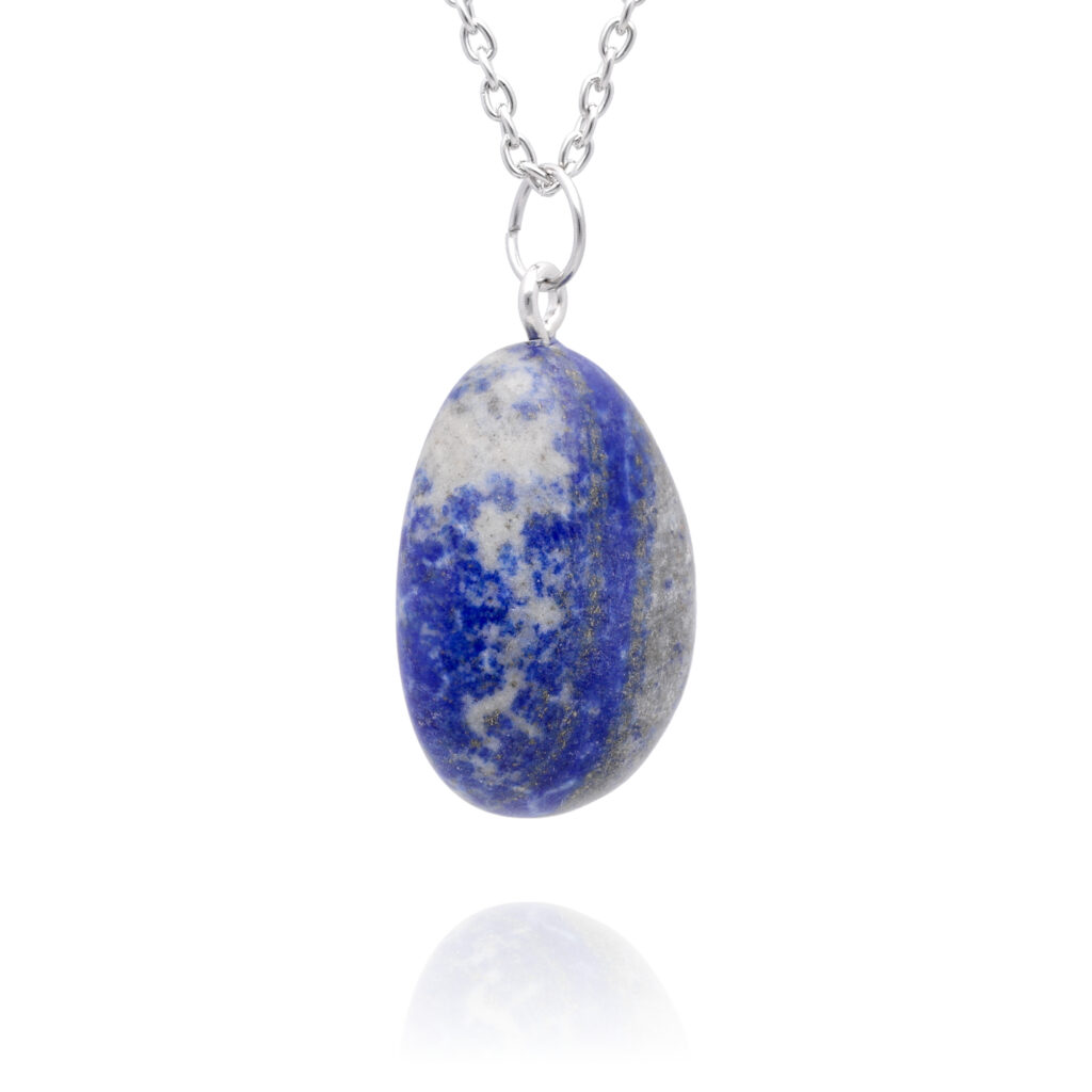 Kamień na łańcuszku lapis lazuli