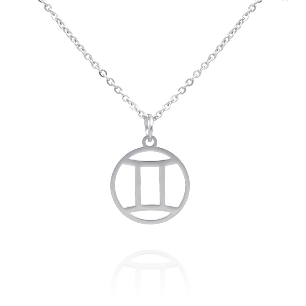 naszyjnik znak zodiaku bliźnięta