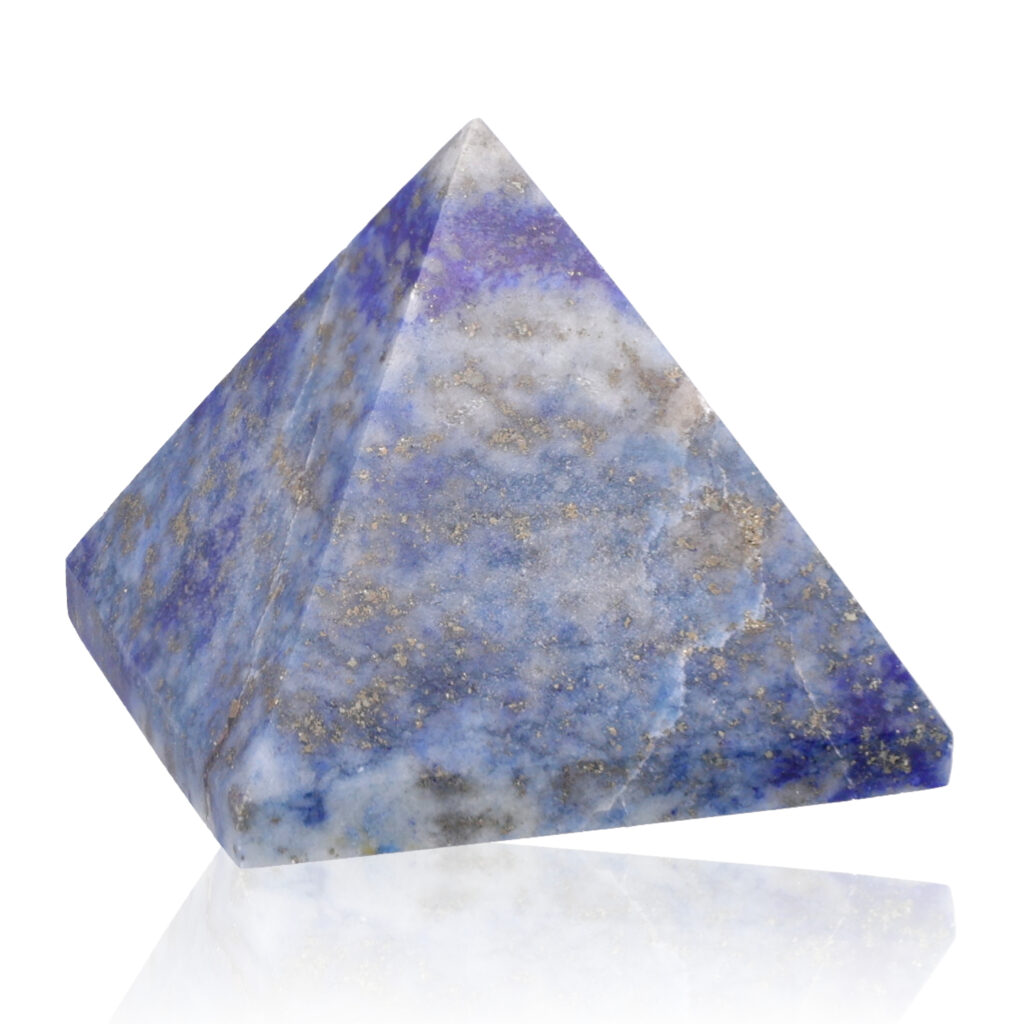 Piramidka kamień naturalny lapis lazuli